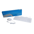 Alcatroz Jellybean U2000 Keyboard and Mouse White U2000WW