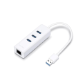 TP-Link UE330 3-Port USB 3.0 Hub with Gigabit Ethernet Port