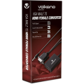 Volkano Append Series 10cm VGA Male To HDMI Female Converter VK-20046-BK