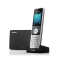 Yealink W60P IP Phone with Base Station Black Silver