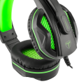 T-Dagger COOK 3.5MM Gaming headset  Black/Green