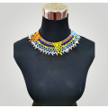 African beaded Necklace Small