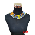 African beaded Necklace Small