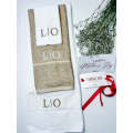 Personalised towel set(Body, Hand and face)