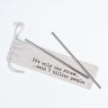 Personalised Reusable Straw Set