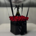 Flower and Wine Box