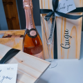 Krone Champagne and Champagne glass Crate
