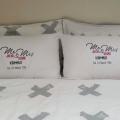 Personalised his and hers standard pillow cases