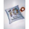 Photo Collage Scatter cushion(numbers)