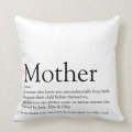 Personalised Scatter Cushion : Mother