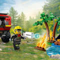 LEGO 60412 City Fire - 4X4 Fire Truck With Rescue Boat