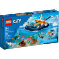LEGO 60377 - City Exploration Explorer Diving Boat