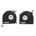 1 Pair for Macbook Pro 15.4 inch (2009 - 2011) A1286 / MB985 / MC721 / MC371 Cooling Fans (Left +...