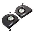 1 Pair for Macbook Pro 15.4 inch (2009 - 2011) A1286 / MB985 / MC721 / MC371 Cooling Fans (Left +...