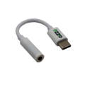 GIZZU USB-C to Audio Adapter - White
