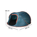 Camping Pop Up Tent - 3 Person