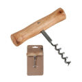 Eco-Friendly Wooden Grip Corkscrew