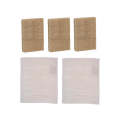 Bamboo Cleaning Set - Scouring Pad & Cleaning Cloth - 5 Pieces
