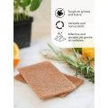 Bamboo Cleaning Set - Scouring Pad & Cleaning Cloth - 5 Pieces