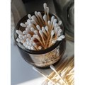 Cotton Ear Swabs - Pack of 400 Pieces - Eco-Friendly Bamboo
