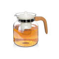 Teapot - 1500ml Glass and Beachwood