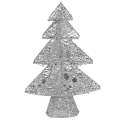 Glitter Christmas Tree - Silver Design