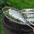 Barbecue Fish Grill - Metal Chrome