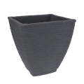 Flower Pot Planter - 42cm - Dark Grey Design