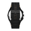 Diesel Framed Solar-Powered Black rPET Men's Watch | DZ4654