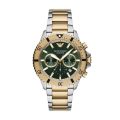 Emporio Armani Chronograph Two-Tone Stainless Steel Men's Watch | AR11586