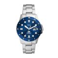 Fossil Blue Dive Three-Hand Date Stainless Steel Men's Watch | FS6029