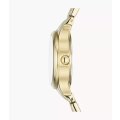 Fossil Modern Sophisticate Three-Hand Gold-Tone Stainless Steel Woman's Watch | BQ3916