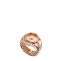 Fossil Two-Hand Rose Gold-Tone Stainless Steel Women's Ring Watch | ES5247