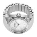 Fossil Two-Hand Stainless Steel Women's Ring Watch | ES5245