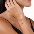 Michael Kors 14k Rose Gold- Plated Sterling Silver Halo Slider Women's Bracelet | MKC1206AN791