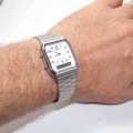 CASIO Vintage Silver Stainless Unisex Watch - AQ-230A-7BMQ