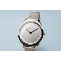 Bering Ultra Slim Polished Silver Women's Watch | 17031-000