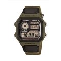 Casio Digital Cloth Band Men's Watch | AE-1200WHB-3BVD