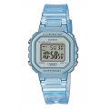 Casio Vintage Transparent Dial And Blue Resin Strap Unisex Watch | LA-20WHS-2ADF