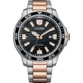 Citizen Eco-Drive Black Dial Stainless Steel Men's Watch | AW1524-84E