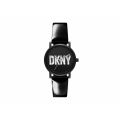 DKNY Soho Three-Hand, Black-Tone Alloy Women's Watch | NY6635