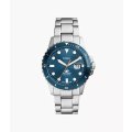 Fossil Blue Dive Three-Hand Date Stainless Steel Men's Watch | FS6050