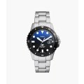 Fossil Blue Dive Three-Hand Date Stainless Steel Watch | FS6038