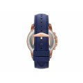 Fossil Grant Rose Gold Round Leather Men's Watch | FS4835