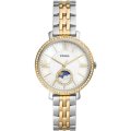 Fossil Jacqueline White Dial With Two-Tone Stainless Steel Strap Women Watch | ES5166
