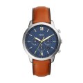 Fossil Neutra Chronograph Brown Leather Men's Watch | FS5453