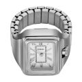 Fossil Raquel Two-Hand, Stainless Steel Women's Ring Watch | ES5344