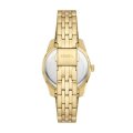 Fossil Scarlette Three-Hand Date Gold-Tone Stainless Steel Woman's Watch | ES5338