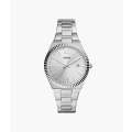Fossil Scarlette Three-Hand Stainless Steel Woman's Watch | ES5300