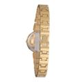 Hallmark Womens Gold White Dial Watch | HA1399C